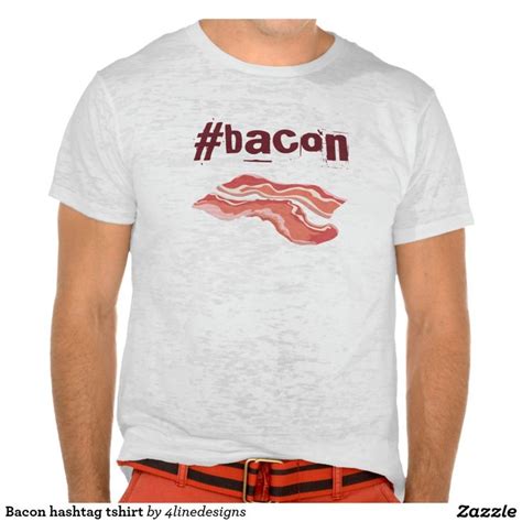 Bacon hashtag tshirt | Retro tshirt, Retro tee, Shirts