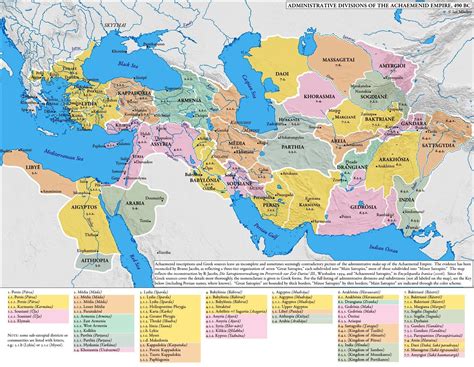 Persian empire map, Persian empire, Achaemenid