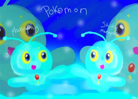 Manaphy and manaphy shiny by DanellaScattolon on DeviantArt