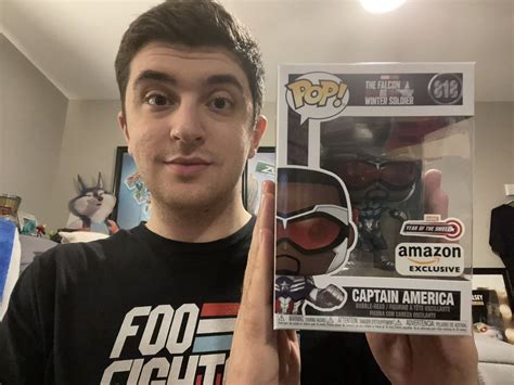 Alec Behan on Twitter: "I got a Captain America (The Falcon and the Winter Soldier) Funko POP ...