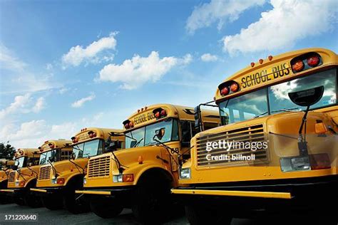 Red School Bus Photos and Premium High Res Pictures - Getty Images