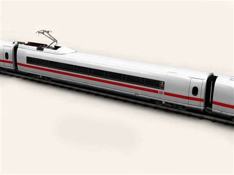 ICE 3 High Speed Train - 3D Model by Behr Bros