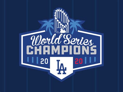 LOS ANGELES DODGERS - 2020 WORLD SERIES CHAMPIONS Logo Concept by Matthew Harvey on Dribbble