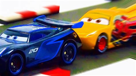 Cars 3 Final Race Scene Remake. Stop Motion Animation. Cars 3 Toys Cruz Ramirez Lightning ...