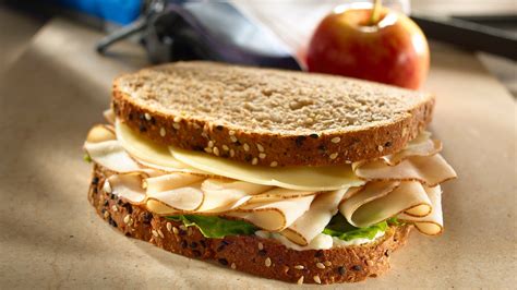 Turkey Sandwich with Whole Grain Bread | Operation In Touch