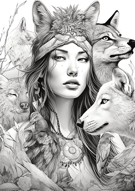 Excited to share the latest addition to my #etsy shop: 10 beautiful and gorgeous shaman girl 3 ...