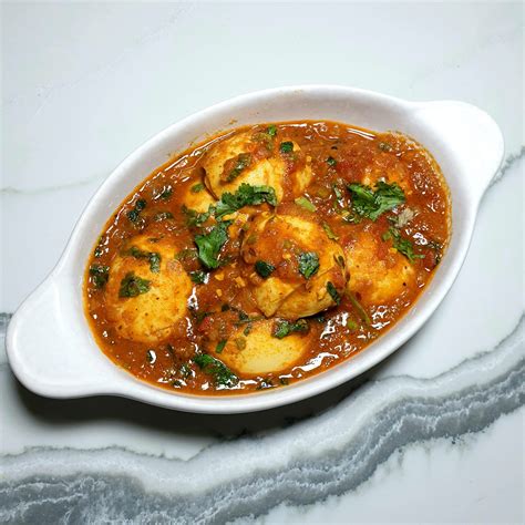 Boiled Egg Curry – Mins Menu