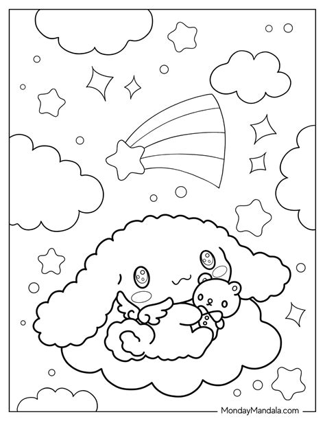 22 Cinnamoroll Coloring Pages (Free PDF Printables)