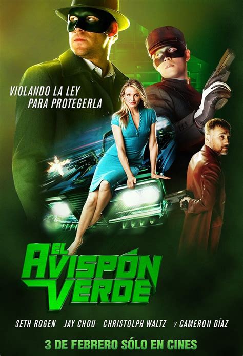 New Spanish Poster for The Green Hornet - HeyUGuys