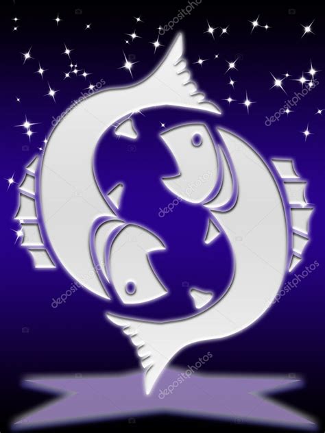 Pisces zodiac sign — Stock Photo © walex101 #5522665