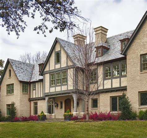 Tudor style home with stucco | Tudor house, Tudor style homes