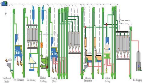 Coffee Processing Plant System