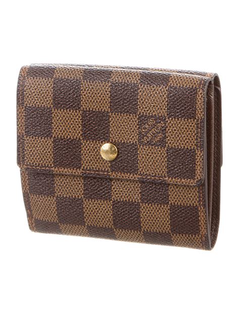 Louis Vuitton Damier Ebene Elise Wallet - Accessories - LOU106601 | The ...