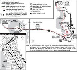 King County Metro route 218 'Issaquah Highlands P&R / Downtown Seattle' - CPTDB Wiki