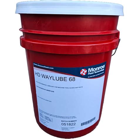 Monroe Fluid Technology - Way Oil: Way Lubricant, 5 gal (Pail) Pail | MSC Direct