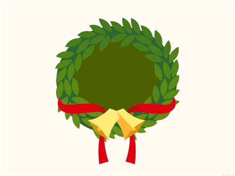 Christmas Wreath GIFs | USAGIF.com