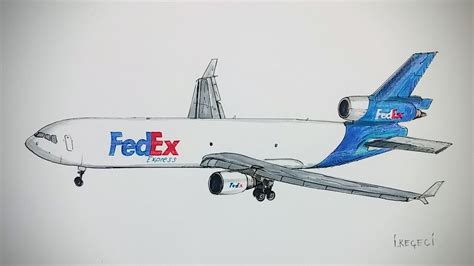 MD-11, Drawing timelapse - YouTube