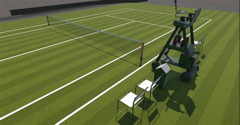 Grass Tennis Court