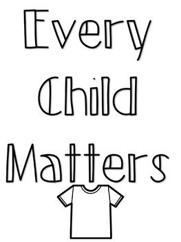 Every Child Matters Posters: English Language *FREEBIE* | TPT