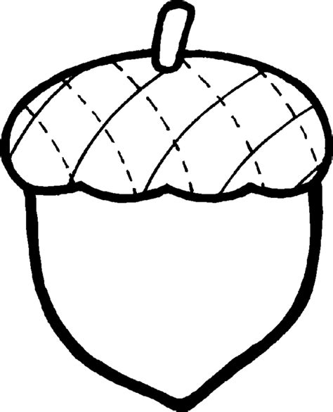 Fall Acorn Clip Art