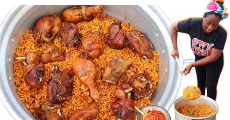 HOW TO COOK NIGERIAN PARTY JOLLOF RICE FOR GET TOGETHER | STEP - BY ...