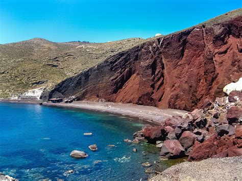 The Red Beach, Santorini Island