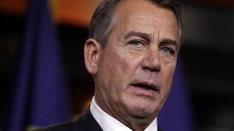 Republican House Speaker John Boehner news conference - BBC News