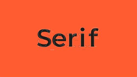 Serif vs. Sans Serif fonts