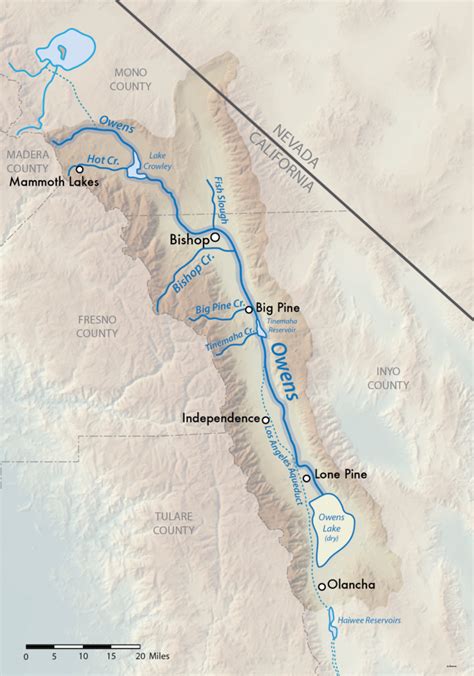 The Owens River and Valley: A Landscape from Water and Power - Posted ...