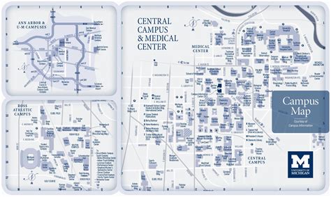 University Of Michigan Building Map | secretmuseum