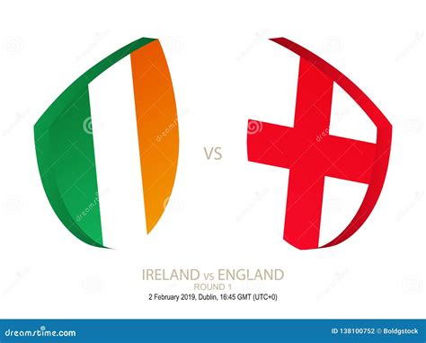 Ireland Vs England, 2019 Rugby Six Nations Championship, Round 1 Stock ...