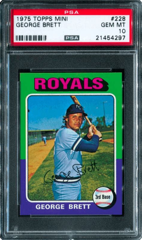 1975 Topps George Brett Rookie Card: The Ultimate Collector’s Guide | Old Sports Cards