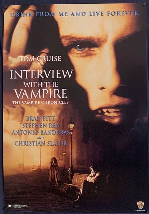 All About Movies - Interview With The Vampire Poster One Sheet REPRINT ...