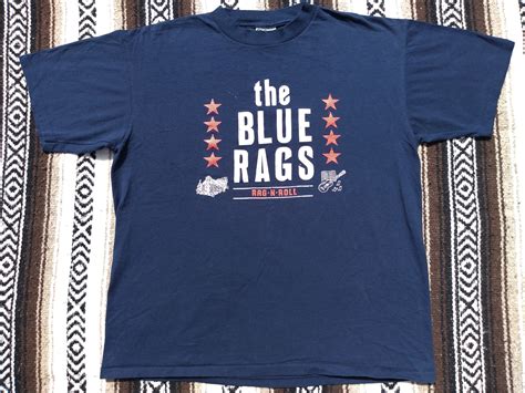 The Blue Rags Vintage T Shirt Rag N Roll 90s Sub Pop Records | Etsy