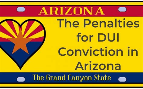 Arizona DUI Sentencing Guideline: Jail Time, Fines, and More