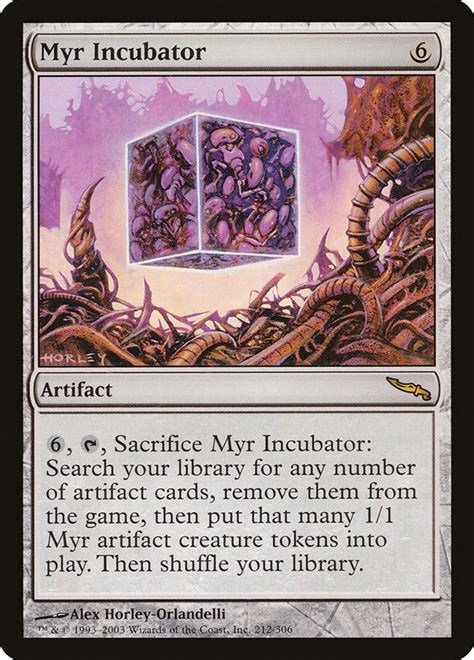 Myr Incubator · Mirrodin (MRD) #212 · Scryfall Magic: The Gathering Search