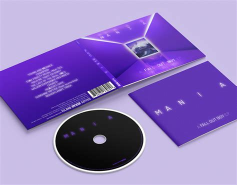 Fall Out Boy - Mania CD Package Design on Behance