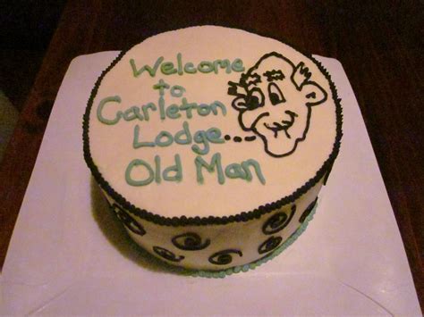 Second Generation Cake Design: Old Man Birthday Cake