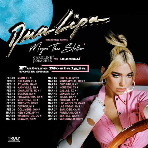 Dua Lipa Finally Unveils 'Future Nostalgia' North American Tour Dates