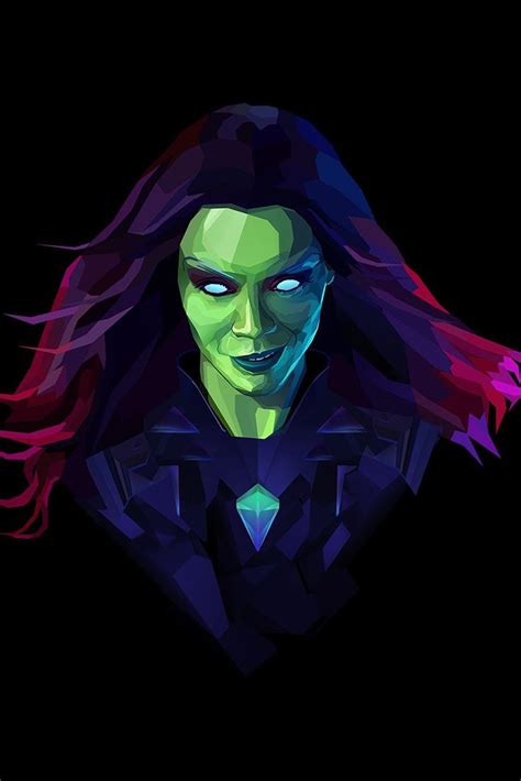 Gamora, Phone Wallpapers, marvel | Arte, Marvel