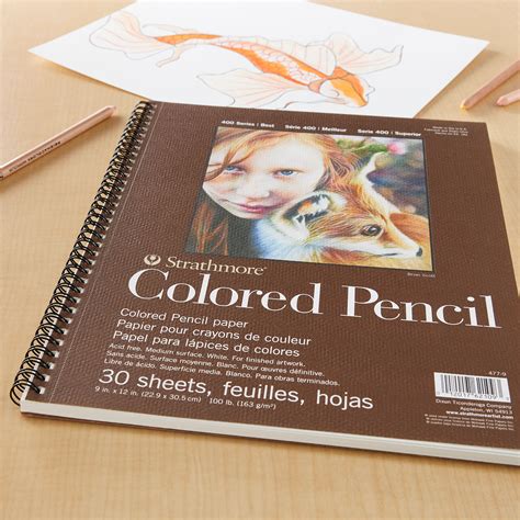 Strathmore® 400 Series Colored Pencil Paper Pad in 2022 | Pencil and paper, Paper pads, Colored ...