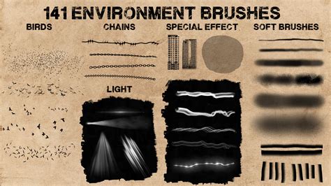 ArtStation - Environment Brushes | Brushes