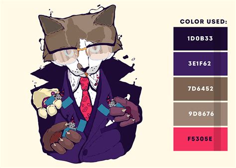 Mafia cat by Nikita Gurskii on Dribbble