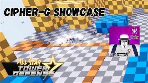 Cipher-G Showcase (Guernica One Piece) All Star Tower Defense ASTD ROBLOX - YouTube