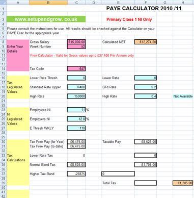 Awesome Income Tax Computation Sheet In Excel How To Make A Budget