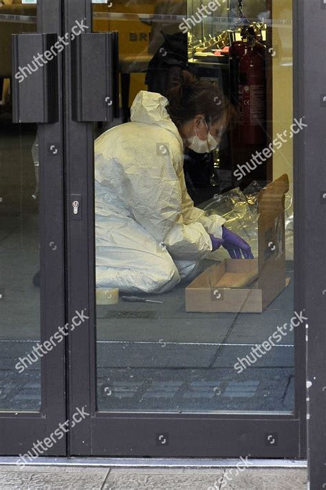 Forensics Team Examines Crime Scene Editorial Stock Photo - Stock Image | Shutterstock