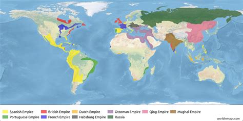 18th century - World in maps