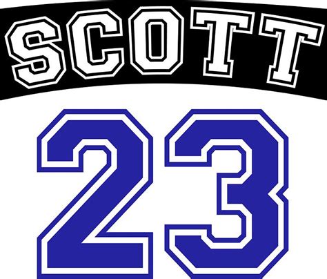 scott 23 one tree hill ravens jersey v2 Sticker by lunalovebad | One tree hill, One tree, Ravens ...