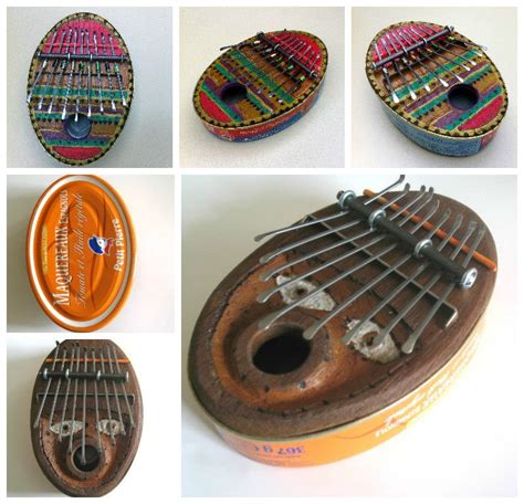 Recycled Sardine Can Into Kalimba • Recyclart | Homemade musical ...