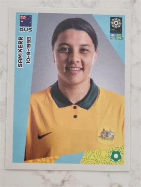 SAM KERR MATILDAS Soccer World Cup 23 No. 84 Sticker Panini 1st WC IN Australia $22.61 - PicClick
